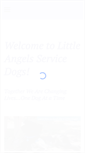 Mobile Screenshot of littleangelsservicedogs.org